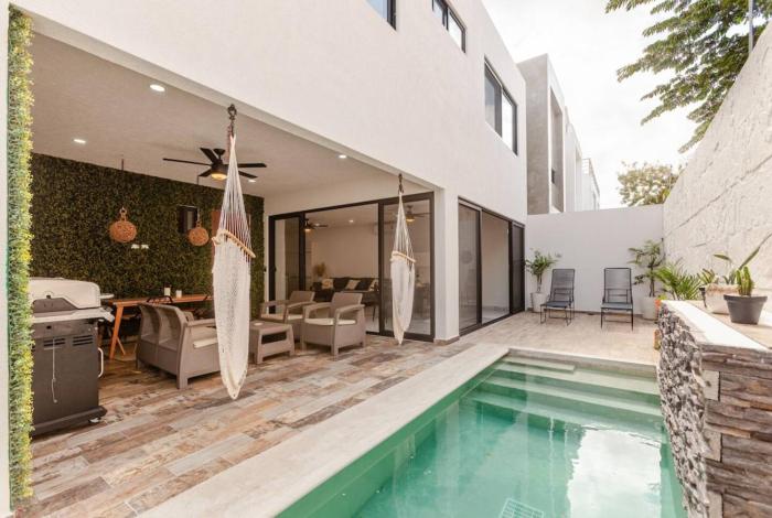 Exclusive Villa Bambu 10min to Beach PrivatePool