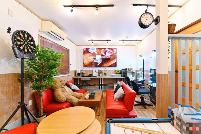 Inuyama HIDAMARI 貸切一軒家4寝室 SDベッド8台 P無料