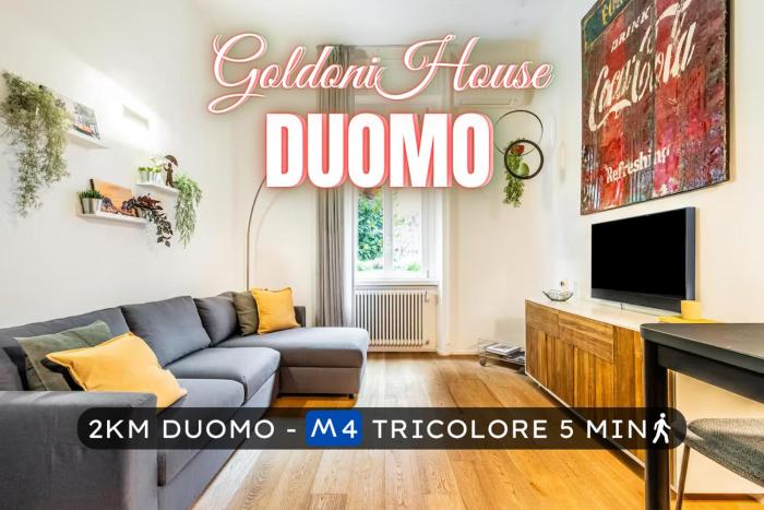 Goldoni House - Duomo 2 K m - Porta Venezia - Linate