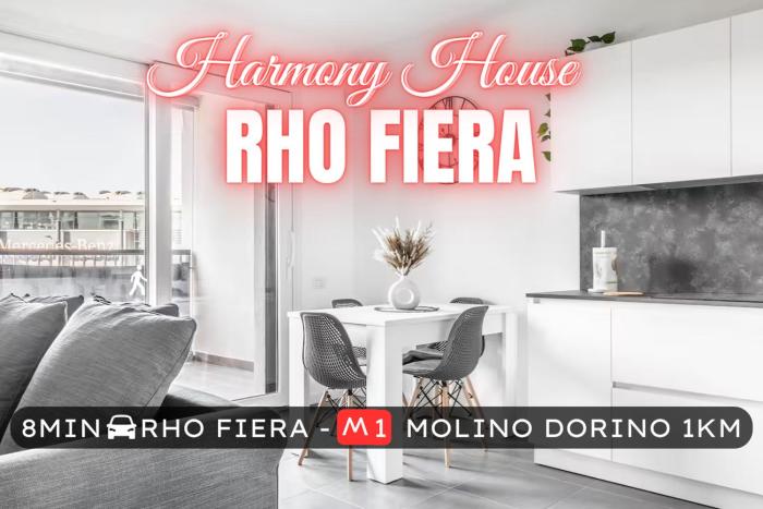 Harmony House - Rho Fiera 6min - Free Parking - Terrace