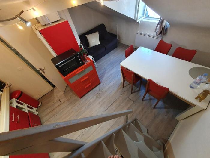 Appartement en duplex avec 3 chambres, au 4e et dernier étage