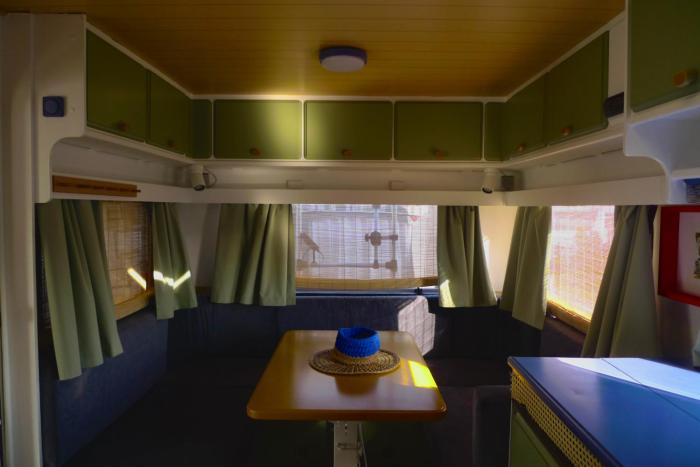 Camper Bros - wynajem przyczepy na półwyspie, 10m od plaży, klimatyzacja