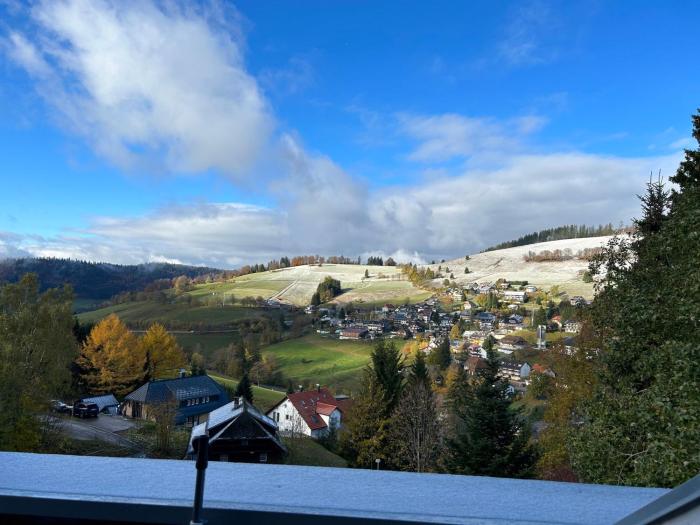 Ferienwohnung Naturverliebt im Schwarzwald - mit Sauna und Panoramabalkon, direkt an Skipiste und Wanderwegen