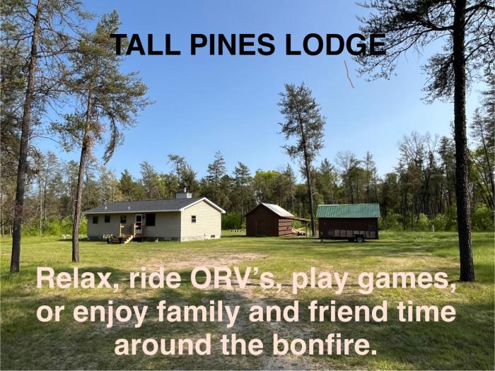 Tall Pines Lodge great location sleeps 9