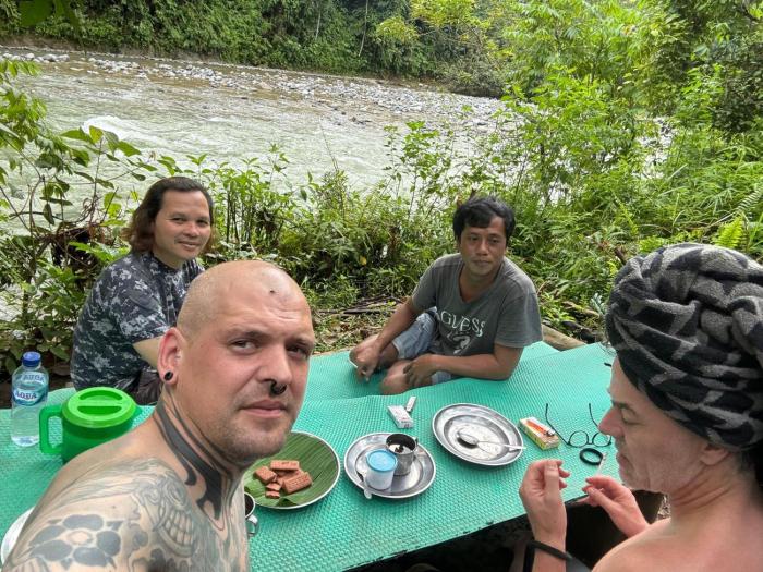 Jungle house and treking