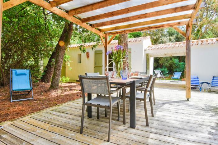 500 m de la plage - jardin - maison pour 6