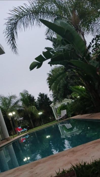 Luxury Villa with Pool & Garden in Casablanca