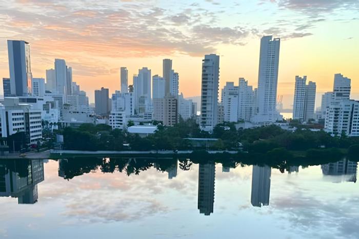 Hermoso apartamento con vista en el laguito