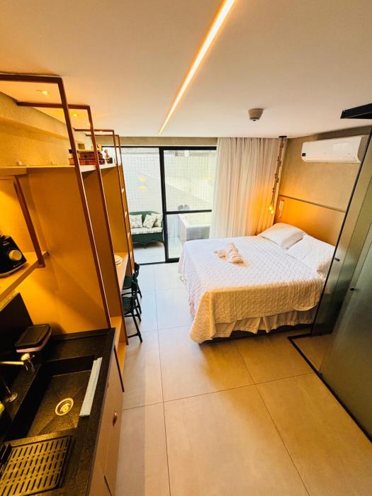 APTO COM JACUZZI e ACONCHEGANTE na PRAIA DO BESSA - GET BY SIDE