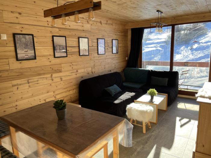 Appartement Lunik Orion, 6 personnes, vue piste, Le Corbier, Les Sybelles