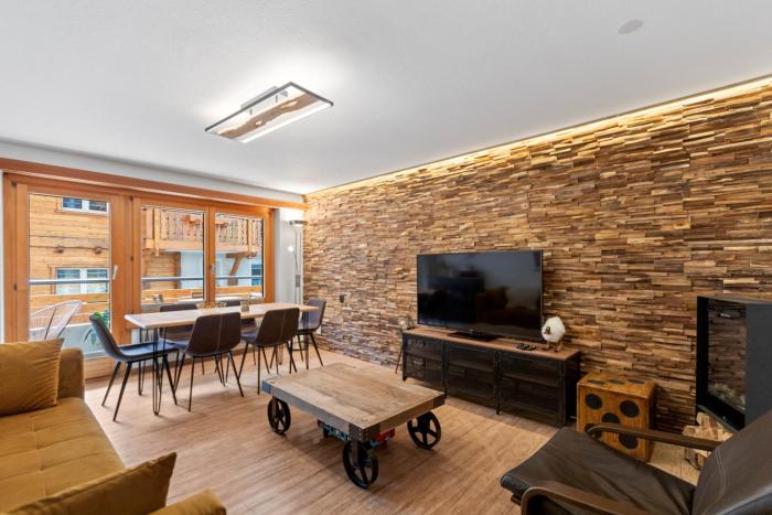 Centre de Saas-Fee - 2 chambres - balcon & patio