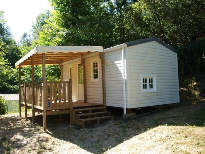 Mobil-home avec terrasse à Mialet - API-1-52-518