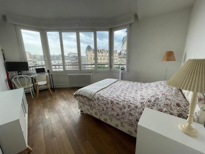 Parisian apartment with a view