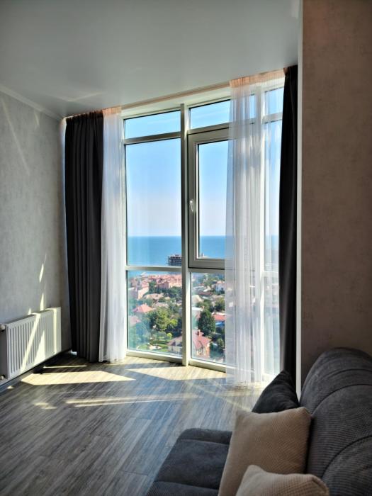 Вид на море пляж золотой берег