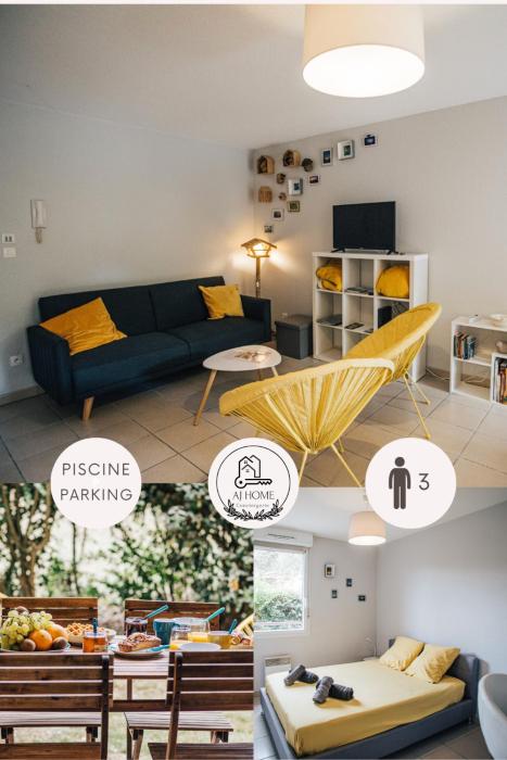 Bird garden, Piscine, Parking, Calme