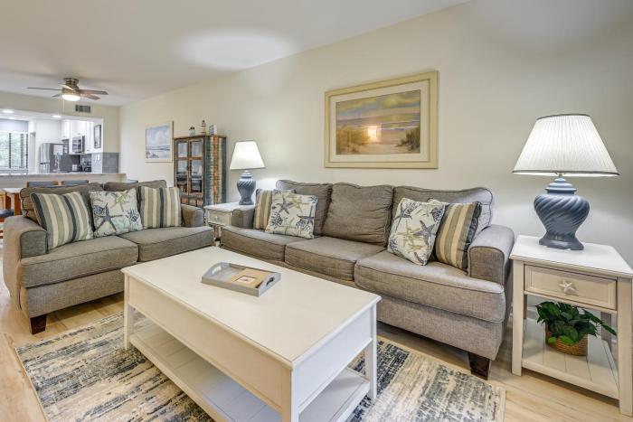 Steps to Myrtle Beach Condo with Pool Access