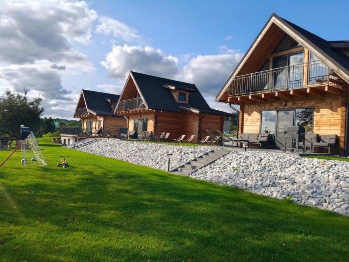 Domki Osada Bożków z jacuzzi