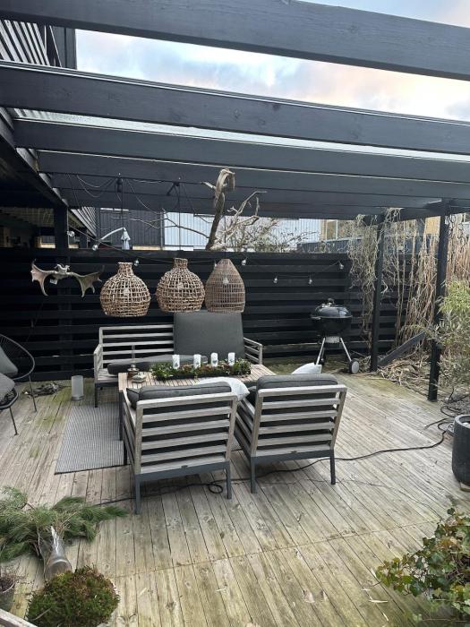 Radhus i Kullabygden nära havet