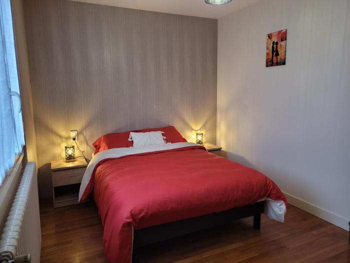 Chambre confortable et chaleureuse