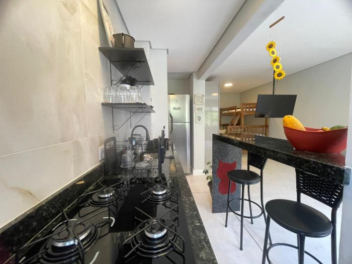 Sala living frente ao Mar