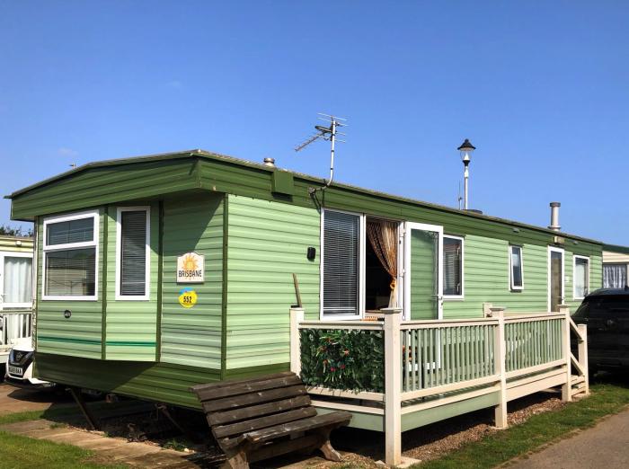 PD Wonderwall Caravan, Direct beach access & Beds made on arrival & GCH