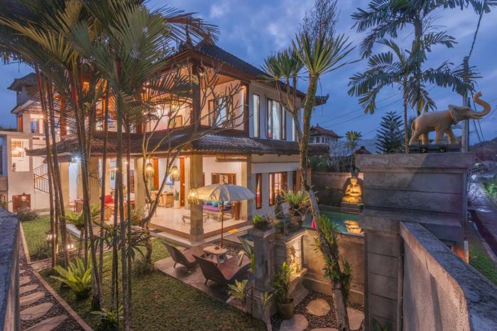 Villa Mangku in Ricefield