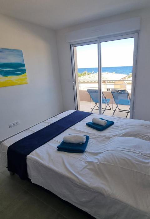 Appartement Carpe diem vue mer plage à pied