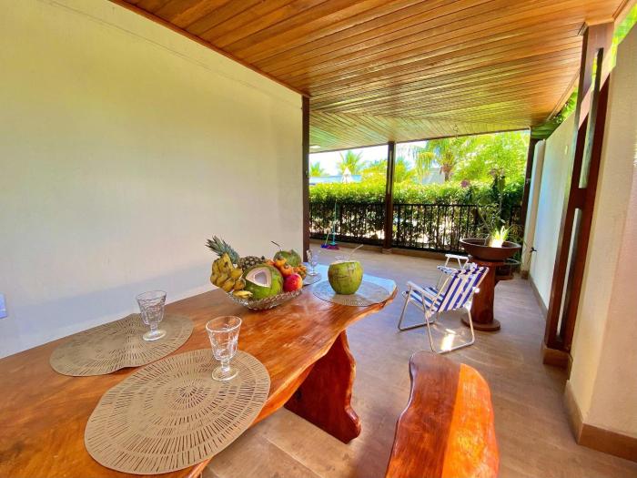 Lindo Flat Garden beira-lago e perto da praia