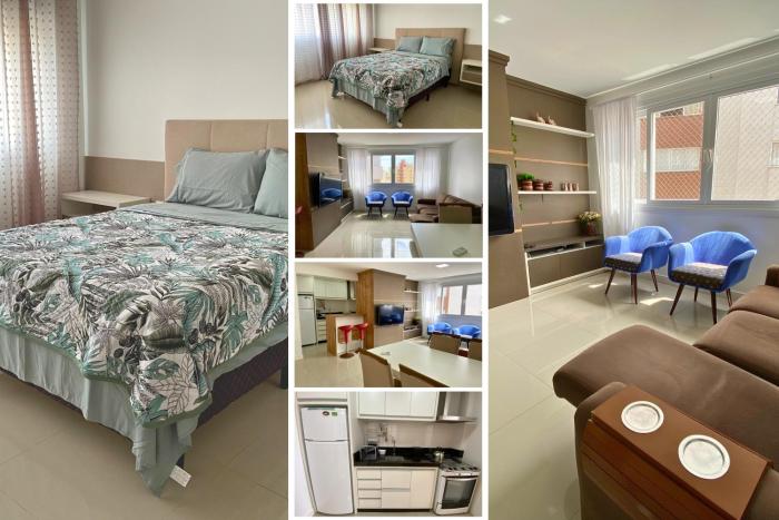 Apto 290m mar | Centro de Torres | Ar | Aceita Pet