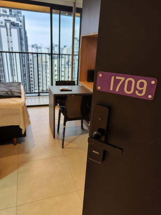 Studio 1709, perto da avenida Paulista