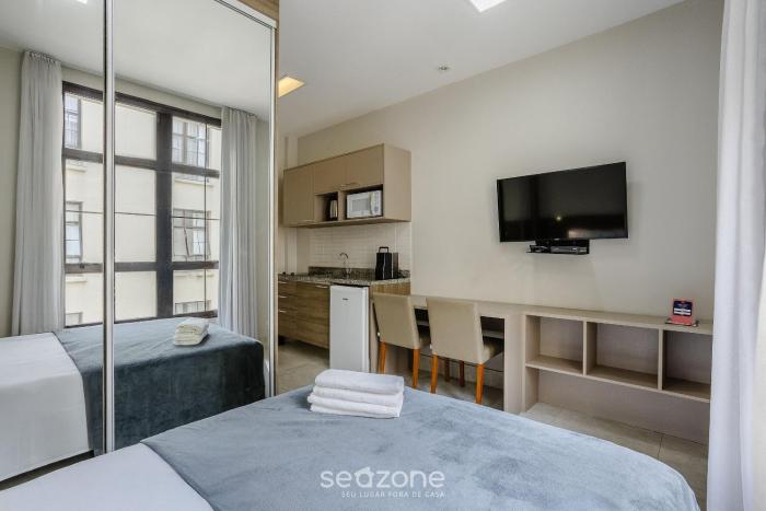 Studio moderno a 600m da Estação da Luz - JQP0521