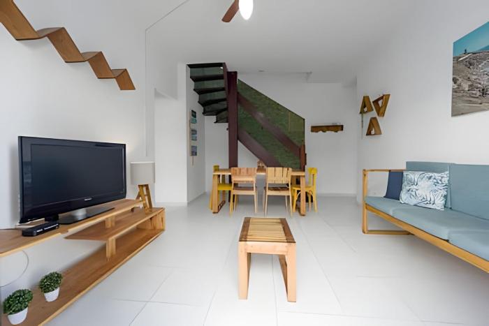 Cobertura Duplex - Churrasqueira a 1min da Prainha