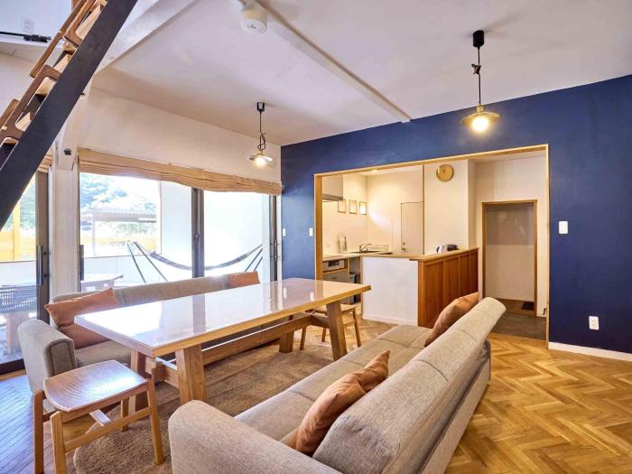 河口湖でアウトドアを楽しむコテージCottage Harvest tree