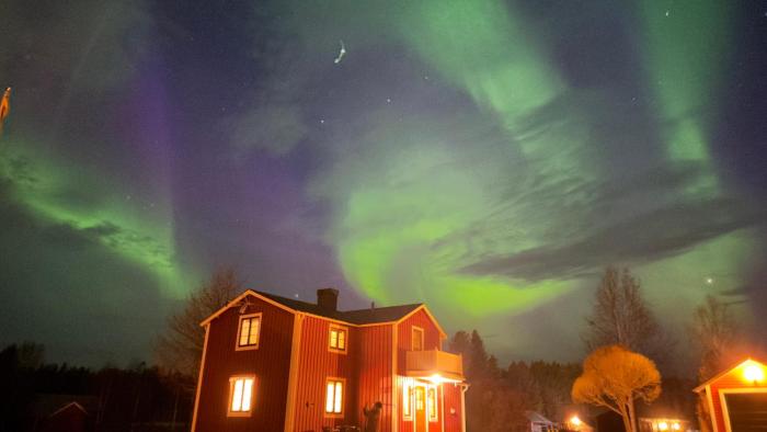 Cozy Family Villa for aurora lovers