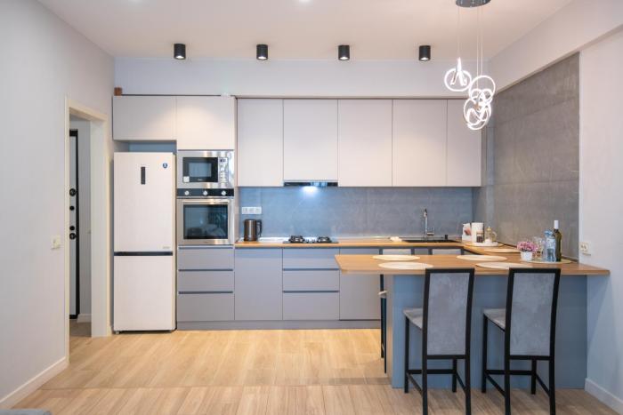 Stylish 2BR apartment in Tbilisi with great City & Kura river view