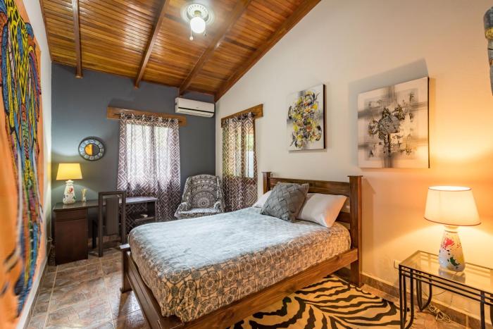 Intimate Earthy Vibe - Bedroom in a Tropical Paradise