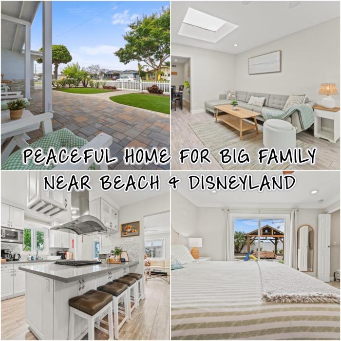 Peaceful Home Near Beach & Disneyland