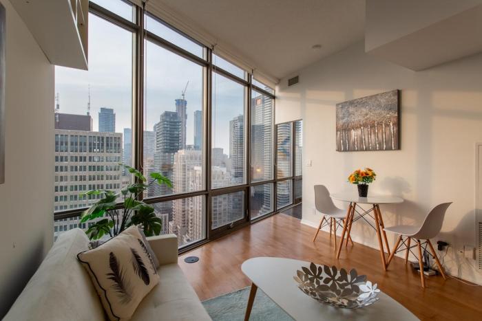Luxe Cozy Downtown Condo 1BR with Amazing Views