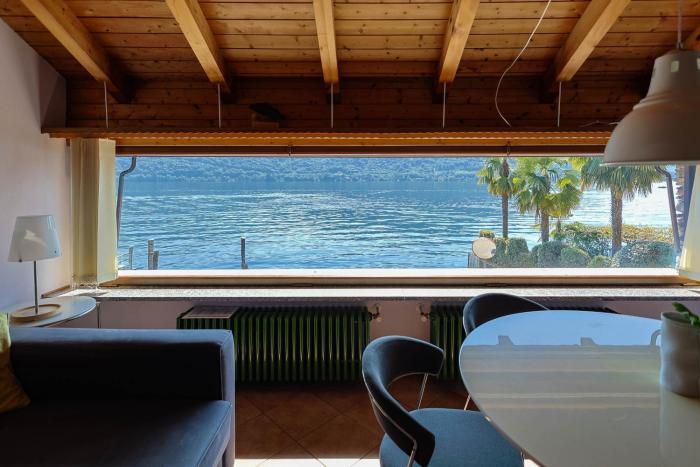 La Pietra di Oira - vista e accesso al lago