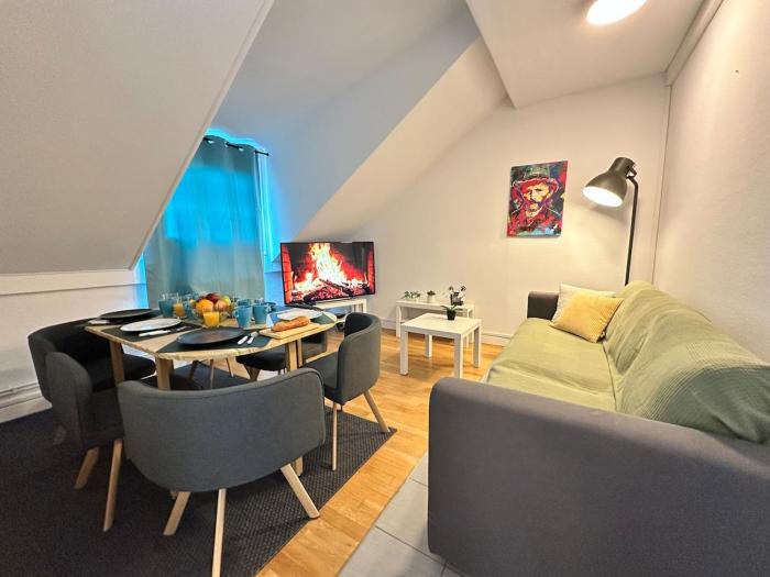 M Lorry Pop Art 3 chambres avec balcons proche Metz