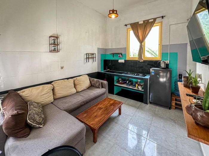 Central 1BR Studio with Shared Pool, Fitness and private Kitchen in Canggu