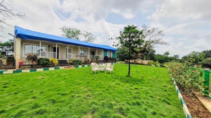 Greenwood 10 min frm Trimbakeshwar Scenic farmstay