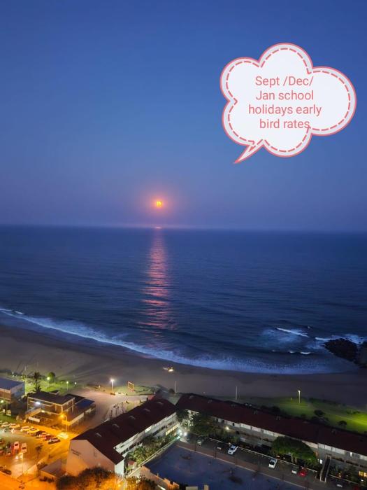 Sea facing apartment 1703 on High Tide Amanzimtoti