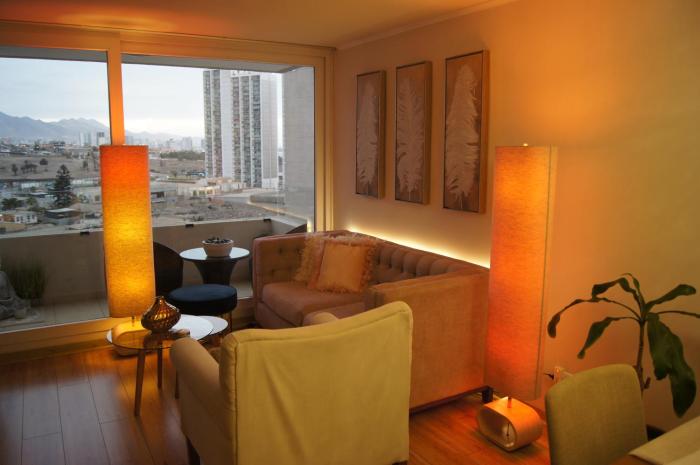 Departamento full equipado frente al mar