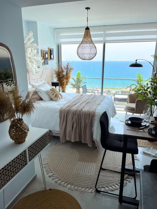 Boho Studio mit Meerblick