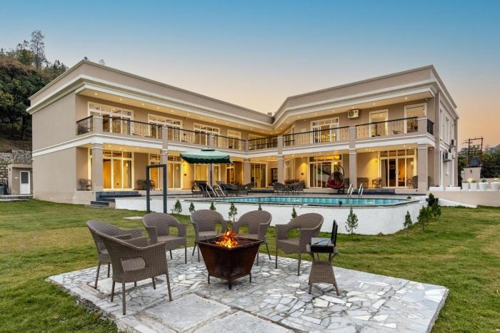 SaffronStays Sukh Saklana Haveli Suites - 2BR luxury villa with private pool, lush valley views & North Indian cuisine near Dehradun Airport