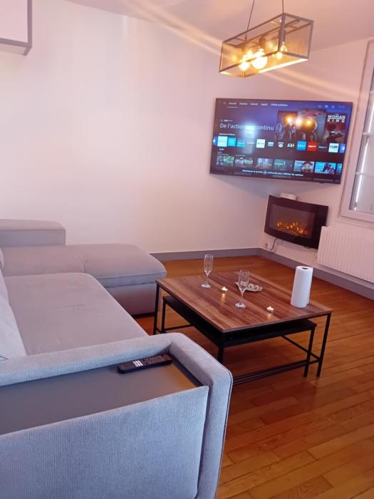 T2 cosy plénitude h24 wifi parking privé Netflix