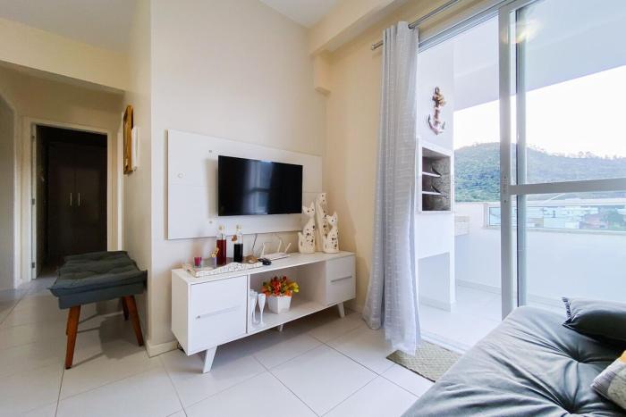 Praia de Palmas - Lindo Apto a 450m do Mar - 0493