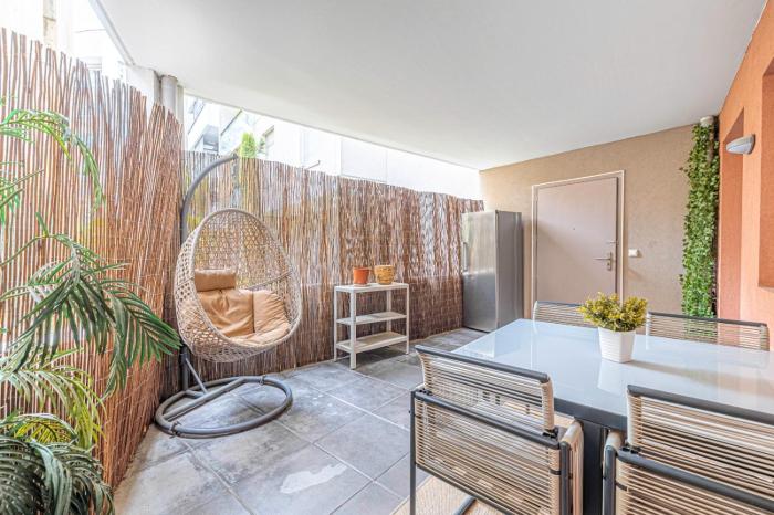 superbe 4p, terrasse, à 2 pas de la mer