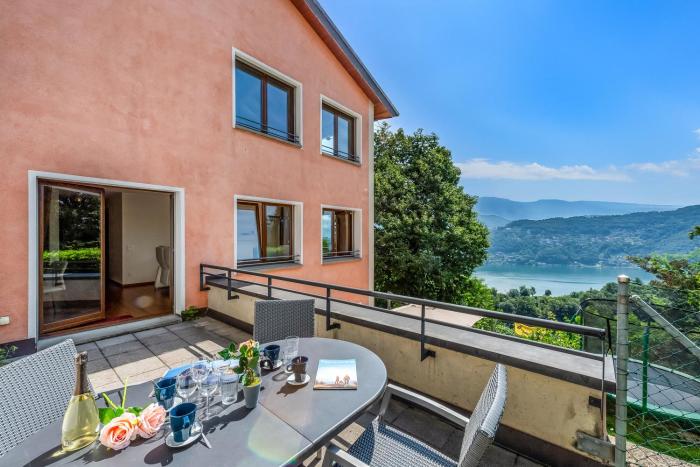 Vernate Lugano Lake Sweet View - Happy Rentals